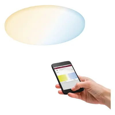 Smart Home Zigbee LED vestavné svítidlo Veluna VariFit měnitelná bílá 185mm IP44 15W - PAULMANN