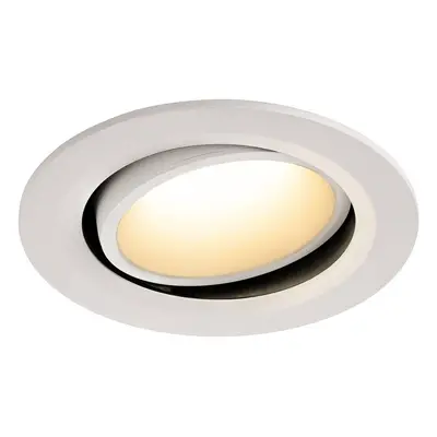 NUMINOS® MOVE DL L vnitřní LED zápustné stropní svítidlo bílá/bílá 3000 K 55° otočné a výkyvné -