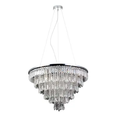 Závěsné/stropní přisazené svítidlo Azzardo Kalabria XL pendant/top AZ2926 G9 12x40W IP20 80cm ch