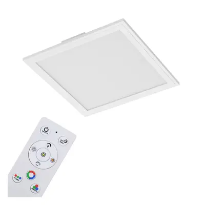 RGB svítidlo LED panel, 29,5 cm, 1800 lm, bílé - BRILO