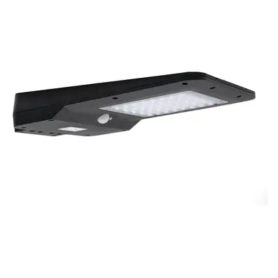 Solární LED SVÍTIDLO LVT se SENZOREM 15W 4000K 1600Lm 140d 413x232x58mm IP65 na sloup a zeď - CE