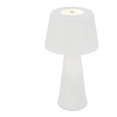 LED nabíjecí stolní lampa pr.16,5 cm 3,5W 400lm bílé - BRILO