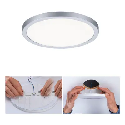 LED vestavné svítidlo Areo VariFit IP44 kruhové 175 13W 4.000K matný chrom - PAULMANN