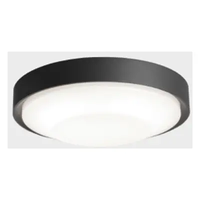 600101SDDO3 Stropní svítidlo BESEL Ø250mm tmavě šedá 20W 3000K IP65- Kohl Lighting