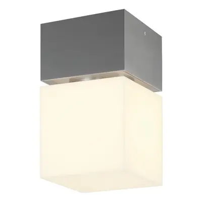 SQUARE CL, venkovní stropní svítidlo, LED, ušlechtilá ocel 316, 3000K, IP44 - BIG WHITE (SLV)