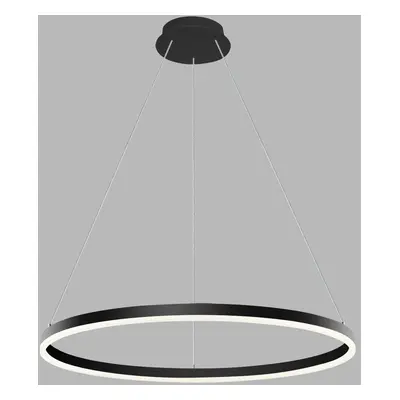 LED2 Závěsné svítidlo CIRCLE 80 P-Z, B TRIAC DIM 62W 3000K/4000K černá - LED2 Lighting