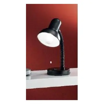 Stolní lampa 1xE27, černá barva, výška 33cm, vypínač - ORION