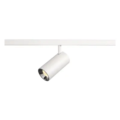 NUMINOS® S 48 V TRACK DALI, spot, bílé/chrom, 16 W, 1050 lm, 3000 K, CRI90, 20° - BIG WHITE (SLV