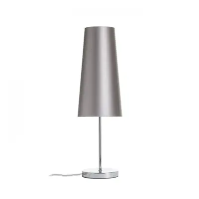 NYC/CONNY 15/30 stolní Monaco holubí šeď/stříbrné PVC/chrom 230V E27 7W - RED - DESIGN RENDL