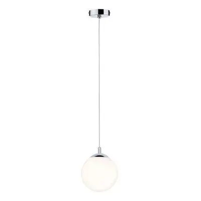 Závěsné svítidlo Globe IP44 E27 20W satin / chrom - PAULMANN