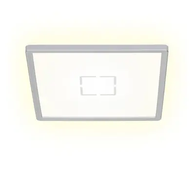 Slim svítidlo LED panel, 29,3 cm, 2400 lm, 18 W, stříbrná - BRILONER