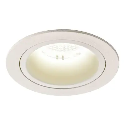 NUMINOS® DL M vnitřní LED zápustné stropní svítidlo bílá/bílá 4000 K 55° včetně listových pružin