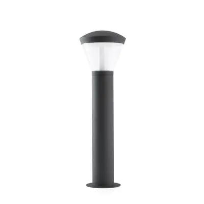 SHELBY LED sloupková lampa, tmavě šedá, h 62.5cm - FARO