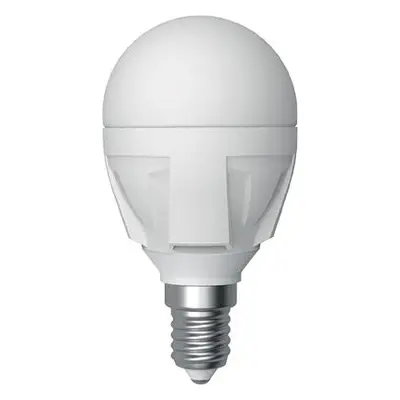 Žárovka LED MicroBall E14 230V 6W 3000K Ø 45mm, v. 80 mm 560lm 160° - SKYLIGHTING