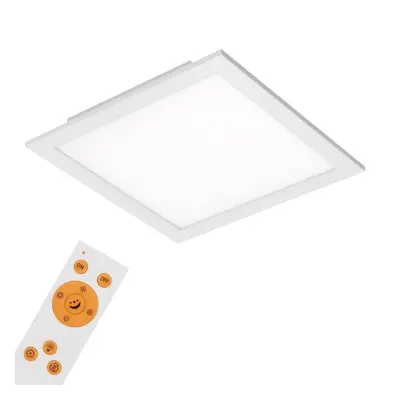 CCT svítidlo LED panel, 29,5 cm, 1800 lm, 18 W, bílé - BRILO