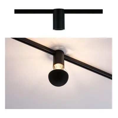 URail spot Ceiling Socket černá max. 1x20W E27 stmívatelné bez zdroje světla - PAULMANN