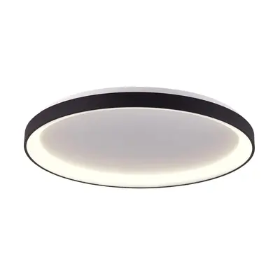 Deko-Light stropní přisazené svítidlo Merope 400 30W 3000/4000K 2200 lm tmavě černá RAL 9005 - L