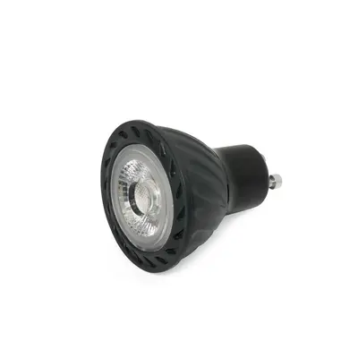 LED žárovka GU10 7,7W 2700K 60° černá - FARO