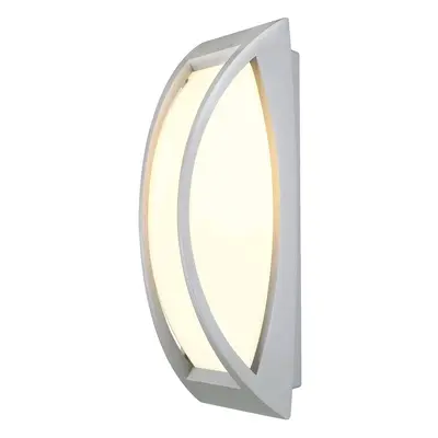 Venkovní svítidlo MERIDIAN ii nástěnná stříbrnošedá 230V E27 24W - BIG WHITE (SLV)