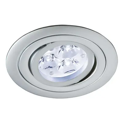 Vestavné svítidlo JANT Aluminio Plata nikl satin 10W 500lm 3000K LED 230V - BPM