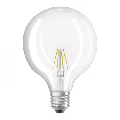 OSRAM NESTMÍVATELNÁ Retrofit Globe 125 čirá 230V E27 LED EQ60 2700K - DESIGN - RENDL