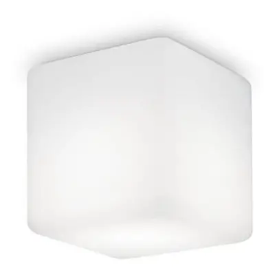 Venkovní stropní a nástěnné svítidlo Ideal Lux Luna PL1 small 213200 1x5W 11cm - IDEALLUX