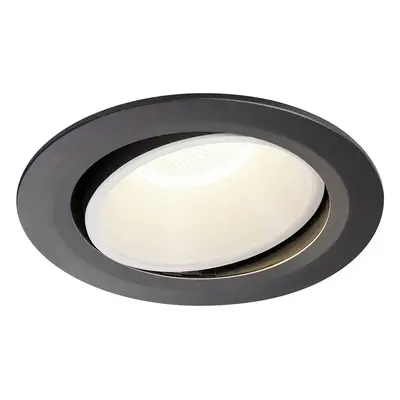 NUMINOS® MOVE DL XL vnitřní LED zápustné stropní svítidlo černá/bílá 4000 K 55° otočné a výkyvné