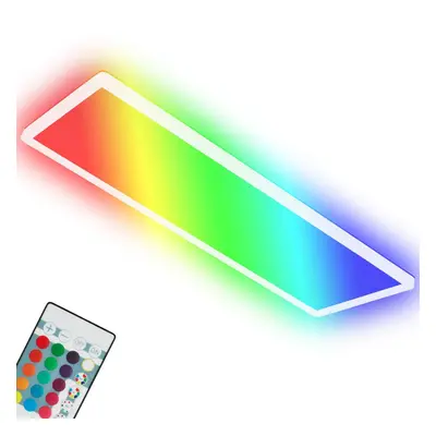 Ultraploché RGB/W-svítidlo LED panel s přímé a nepřímé osvětlení, 42 cm, LED, 22 W, 3000 lm, bíl