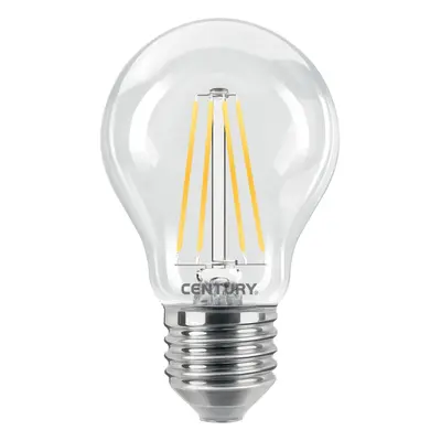 LED FILAMENT HRUŠKA ČIRÁ 4W E27 2700K 470Lm 360d 60x105mm IP20 - CENTURY