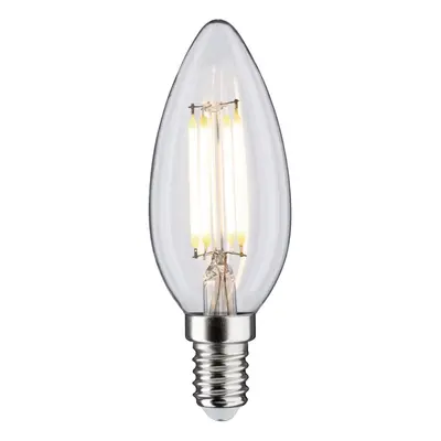 LED svíčka Filament E14 230V 4,8W 4000K mat - PAULMANN