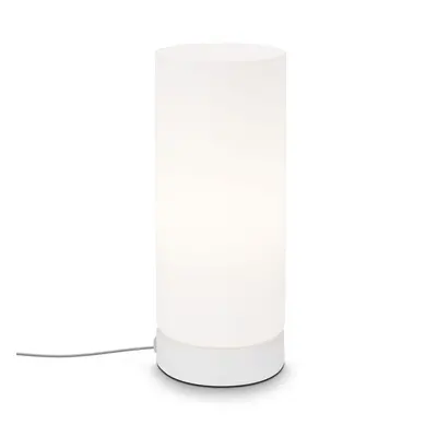 Stolní lampa, 25 cm, max. 25 W, bílé - BRILO