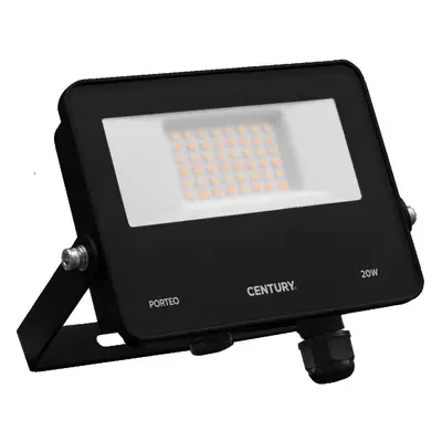 LED reflektor PORTEO černá 20W 3000/4000/6500K IP65 - CENTURY