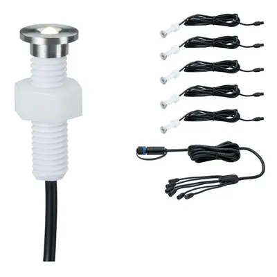 Plug&Shine sada vestavné svítidlo MicroPen II IP67 3000K 5x0,22W 936.94 - PAULMANN