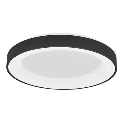 Stropní svítidlo RANDO SMART černý hliník a akryl LED 50W 230V 3000K - 4000K IP20 Tuya stmívatel