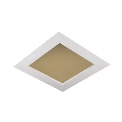 Zápustné svítidlo TINA zlaté LED 18W 3000K 180X180mm hranaté - KOHL-Lighting