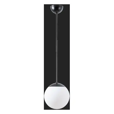 ADRIA P1 závěsné skleněné svítidlo černá / bílá IP40 3000 K 9W LED - OSMONT