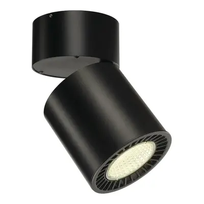 SUPROS MOVE CL LED vnitřní stropní přisazené svítidlo, kruhové, černá, 4000K, reflektoru 60°, CR