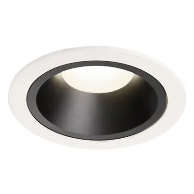 NUMINOS® DL L vnitřní LED zápustné stropní svítidlo bílá/černá 4000 K 40° - BIG WHITE (SLV)