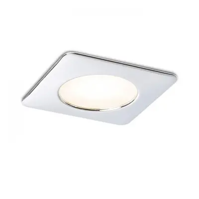 INEZ SQ chrom 12V LED 3W 120° IP44 3000K - RED - DESIGN RENDL