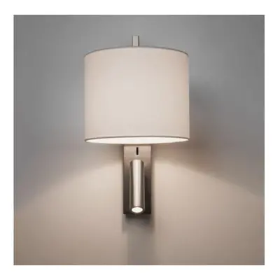 Nástěnná základna Ravello LED nikl 40W E27 a 2W LED (STARÝ KÓD: AST 7458 ) - ASTRO Lighting