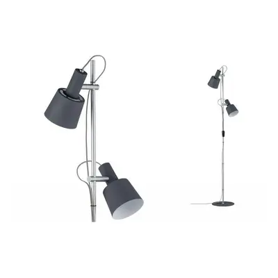 Stojací lampa Neordic Haldar šedá / chrom matný 796.90 - PAULMANN