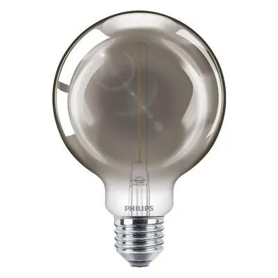 LED Filamentová žárovka Philips LEDClassic smoky ND RF 1PF 8718699759698 E27 G93 2-11W 100lm 180