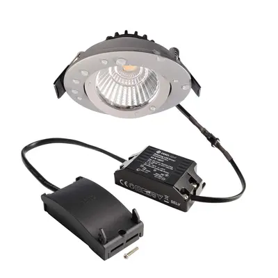 Deko-Light stropní vestavné svítidlo, Dione IP, 8,5 W, DIM, 4000 K, 220-240V 4000 K 800 lm stříb