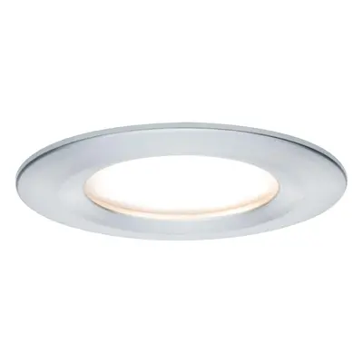 Vestavné svítidlo LED Nova kruhové 1x6,5W hliník broušený nevýklopné 3-krokové-stmívatelné 934.9