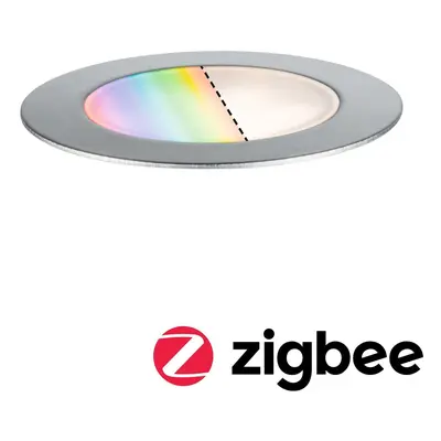 Plug & Shine LED zemní svítidlo Smart Home Zigbee Floor RGBW samostatné svítidlo IP67 RGBW 2W oc