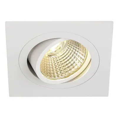 NEW TRIA DL čtvercová sada matná bílá 230V/350mA COB LED 6.2W 38° 2700K - BIG WHITE (SLV)