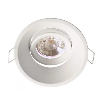 Deko-Light stropní vestavné svítidlo Arktur kulaté 12V AC/DC GU5.3 / MR16 1x max. 50W bílá RAL 9