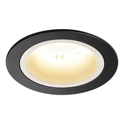 NUMINOS® DL M vnitřní LED zápustné stropní svítidlo černá/bílá 3000 K 55° včetně listových pruži