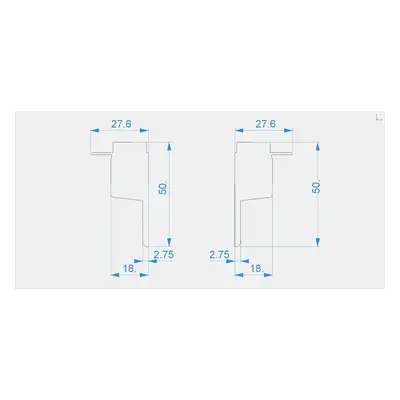 Koncovka H-EL-03-10 sada 2ks - LIGHT IMPRESSIONS