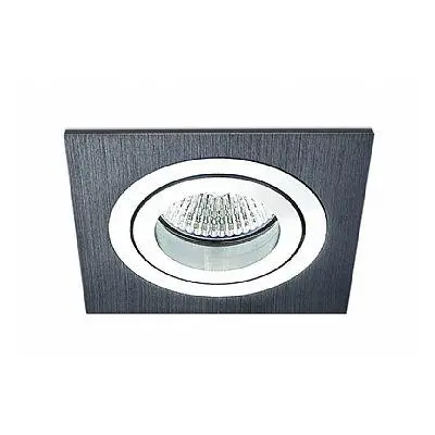 Vestavné svítidlo Aluminio Negro, černá 7W 500lm 3000K LED 230V - BPM